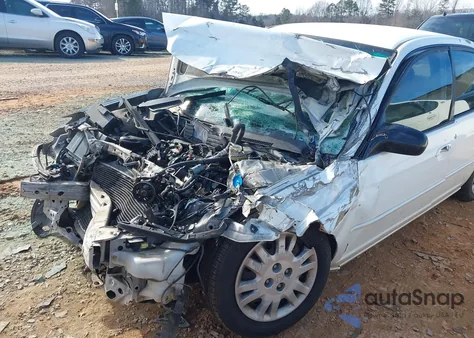 2004 Honda Civic Lx z USA, uszkodzony, nr VIN 2HGES16554H506239